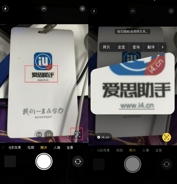 五大连池苹果手机维修分享升级iOS 16后如何通过相机翻译文本 