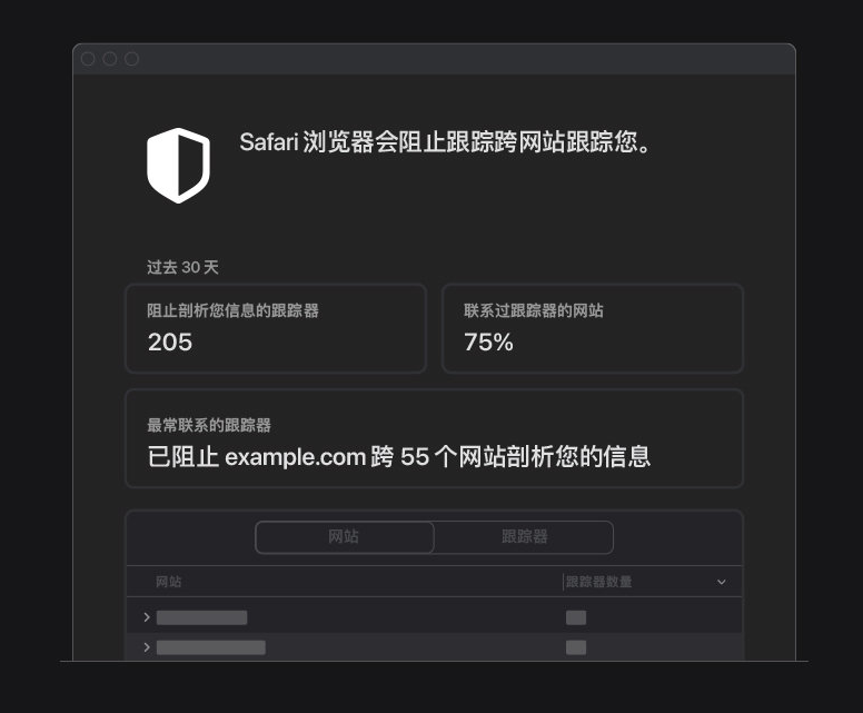 五大连池苹果手机维修分享如何在 Safari 浏览器中查看和打开隐私报告 