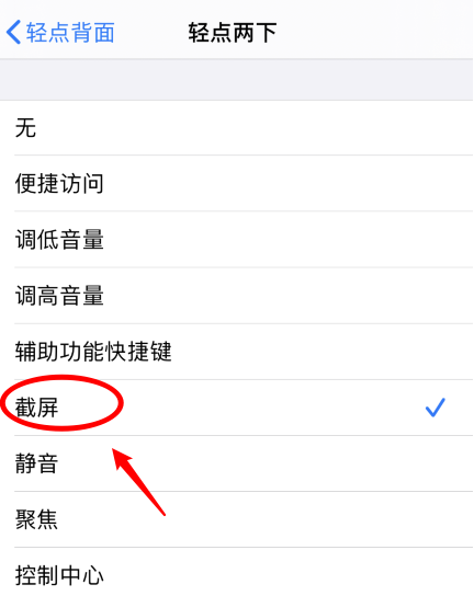 五大连池苹果手机维修分享iPhone12如何启用双击截屏 
