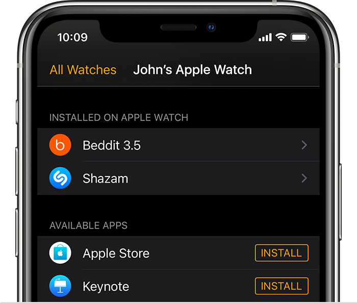 五大连池苹果手机维修分享如何在 Apple Watch 上下载应用 